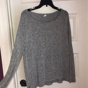 Old Navy Heather Gray Lightweight Sweater